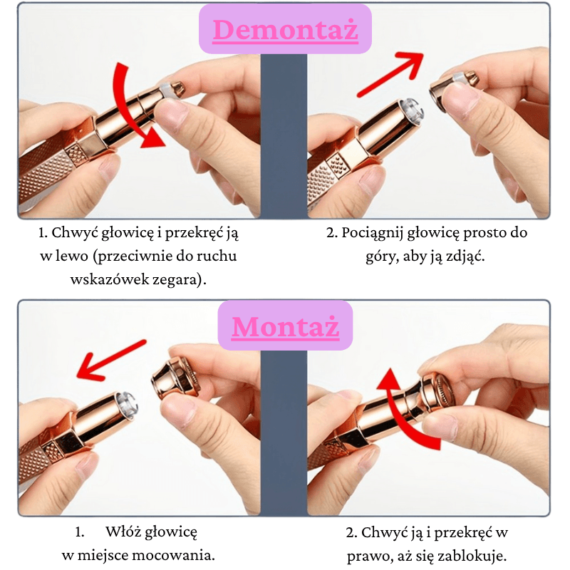 Golarka ZentiGlow 4in1